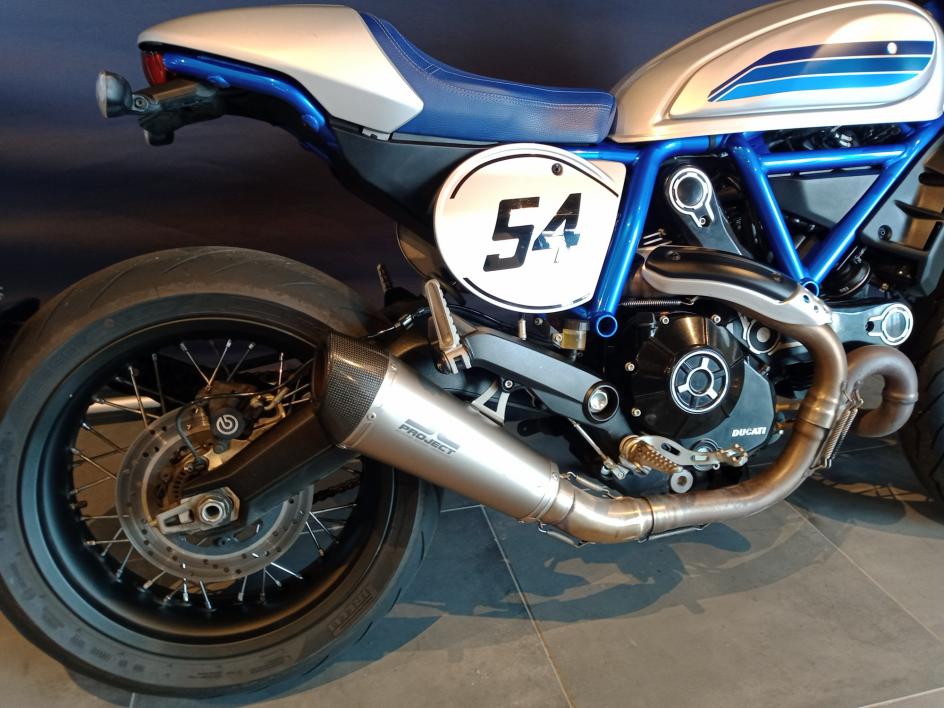 DUCATI SCRAMBLER 800 CAFE RACER A2 1 ERE MAIN